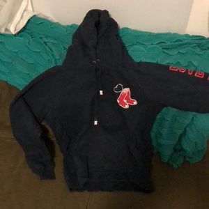 Navy blue PINK Red Sox sweatshirt
